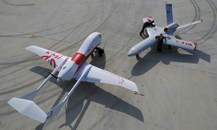 Alenia SkyLynx Sky-Y Sky-X UAV UCAV technology demonstrator prototype unmanned vehicle