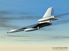 Lockheed AMSA bomber study