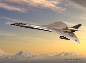 Lockheed advanced manned strategic aircraft study proposal bomber