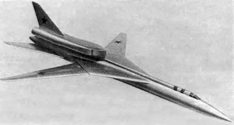 Tupolev Tu-145 project projekt 145 bomber
