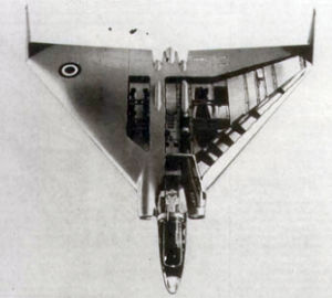 Avro Vulcain flyingwing bomber