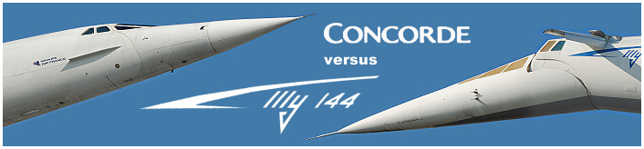 Concorde versus Tu-144 supersonic passanger plane aircraft soviet anglo-french photos pictures details