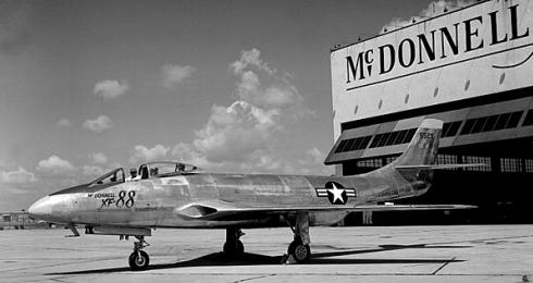 McDonnell XF-88 Voodoo fighter plane aircraft Model 36