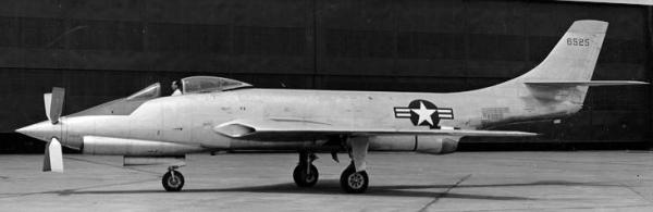 McDonnell XF-88B supersonic propeller experimental aircraft