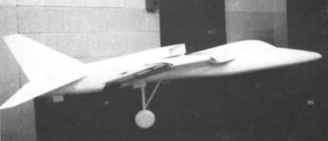 Boeing TFX proposal model 818 818N early mockup