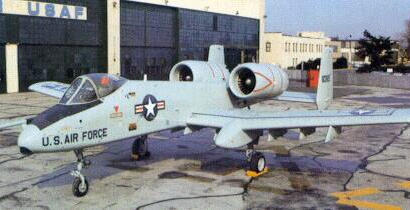 Fairchild Republic YA-10A attack plane prototype