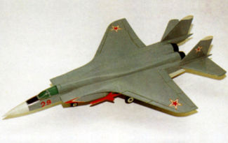 MiG-29 heavy interceptor TPFI fighter 1972 istrebitel