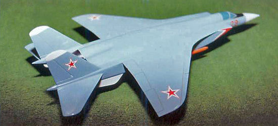 MiG-29 TPFI proposal istrebitel heavy fighter model soviet
