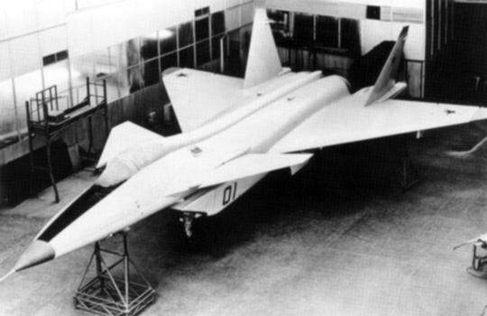 MiG MFI 1.44 demonstrator fighter aircraft mockup russian soviet stealth