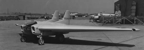 Northrop XP-79B Flying Ram wing experimental USAAF fighter
