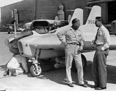 Northrop XP-79 prototype experimental flying wing