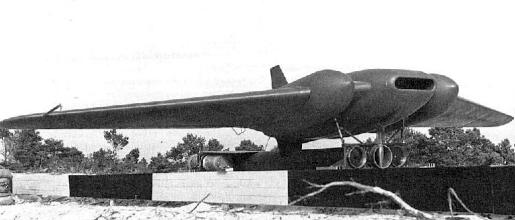 Northrop JB-1 experimental flyingwing buzz bomb 