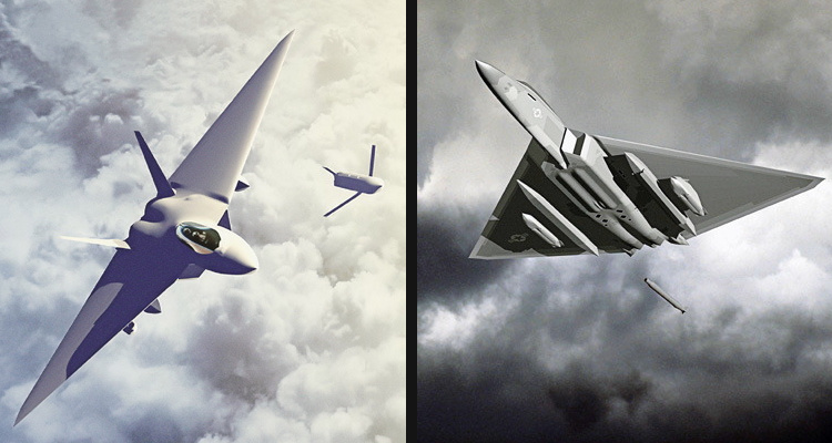 Lockheed Martin FB-22 Interim bomber proposal stealth USAF budci bombardr nov futuristic americk