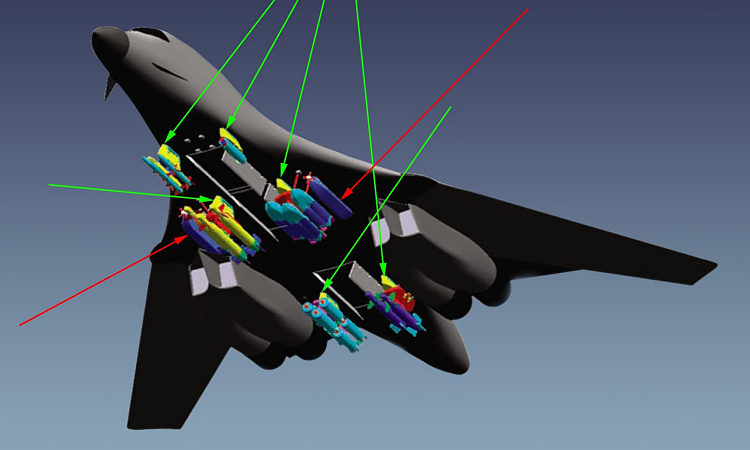 Boeing B-1R regional bomber interim USAF proposal next generation stealthy tactical strategic aircraft plane bombardr