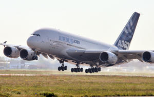 Airbus A380 first flight