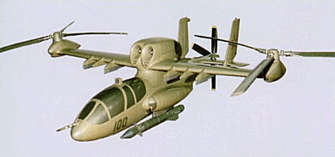 Kamov V-100
attack helicopter project