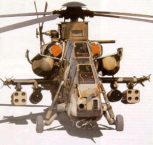 Atlas CSH-2 Rooivalk
South african attack helicopter
