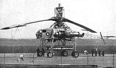 Kellet XR-17 Hughes XH-17 heavy transport helicopter flying crane