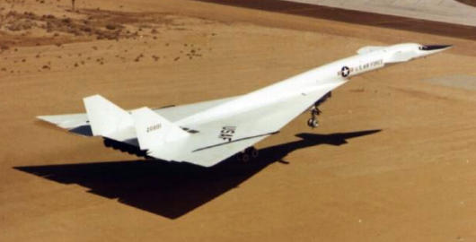 North American XB-70 bomber experimental high speed NASA USAF
