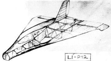 Lippisch P-12 experimental interceptor fighter