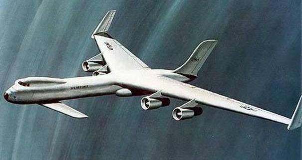 Lockheed A-plane nuclear powered bomber concept proposal bomber