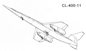 Lockheed Skunk Works CL-400 hydrogen