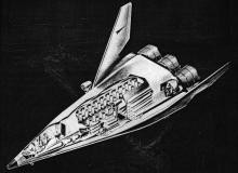 Lockheed Starclipper space plane shuttle vehicle study project proposal reusable 1,5 stage