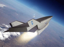 X-43C hypersonic scramjet demonstrator plane vehicle General Electric GDE-1 engine USAF NASA