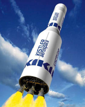 Kistler K-1 reusable rocket TSTO project proposal