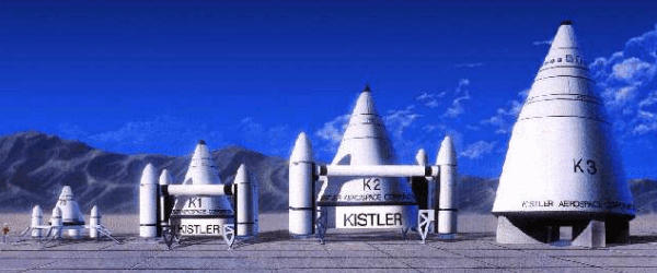 Kistler Aerospace advanced rockets projects