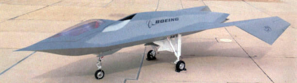 Boeing MDD Bird of Prey Phantom Works stealth experimental demonstrator aircraft