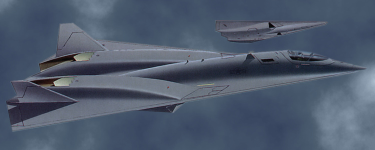 Northrop Grumman AX-17 fake fiction stealth fighter bomber