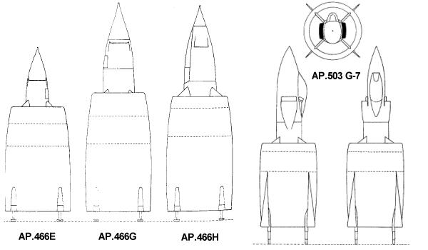 SNECMA alternative Coloptre annular wing concepts AP.466 AP.507 G-7