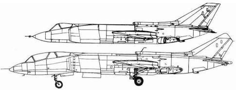 Jak-38U Yak-38U VTOL STOL trainer plane aircraft fighter Yak-36MU
