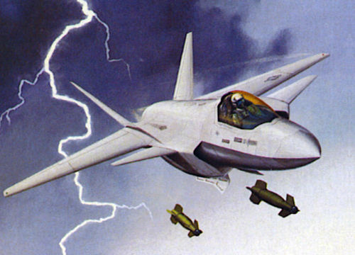Lockheed Martin JAST concept study project proposal fighter model 160