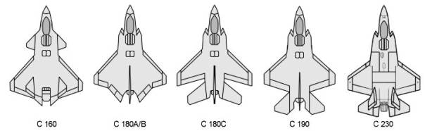 Lockheed JSF joint strike fighters variants modifications variations proposals alternatives