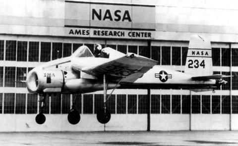 Bell X-14 X-14A experimental argumented thrust aircraft plane testbed