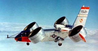 Bell X-22A V/STOL experimental ducted fan aircraft plane X-planes