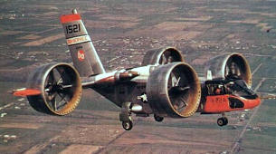 Bell X-22A VTOL STOL second prototype 1521 vertical take off and landing